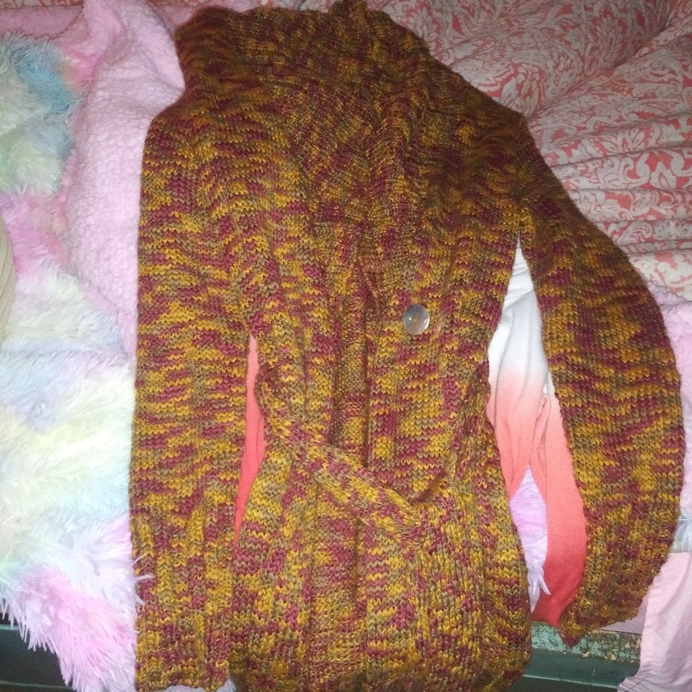 Fall long sweater/duster